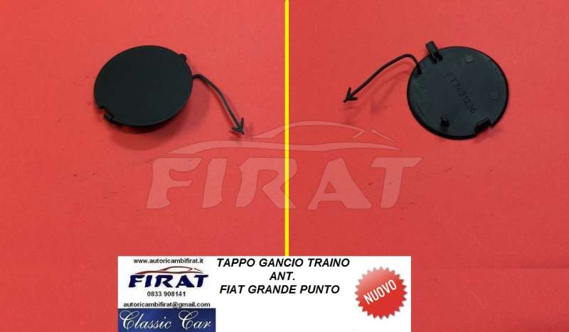 TAPPO GANCIO TRAINO FIAT GRANDE PUNTO ANT.